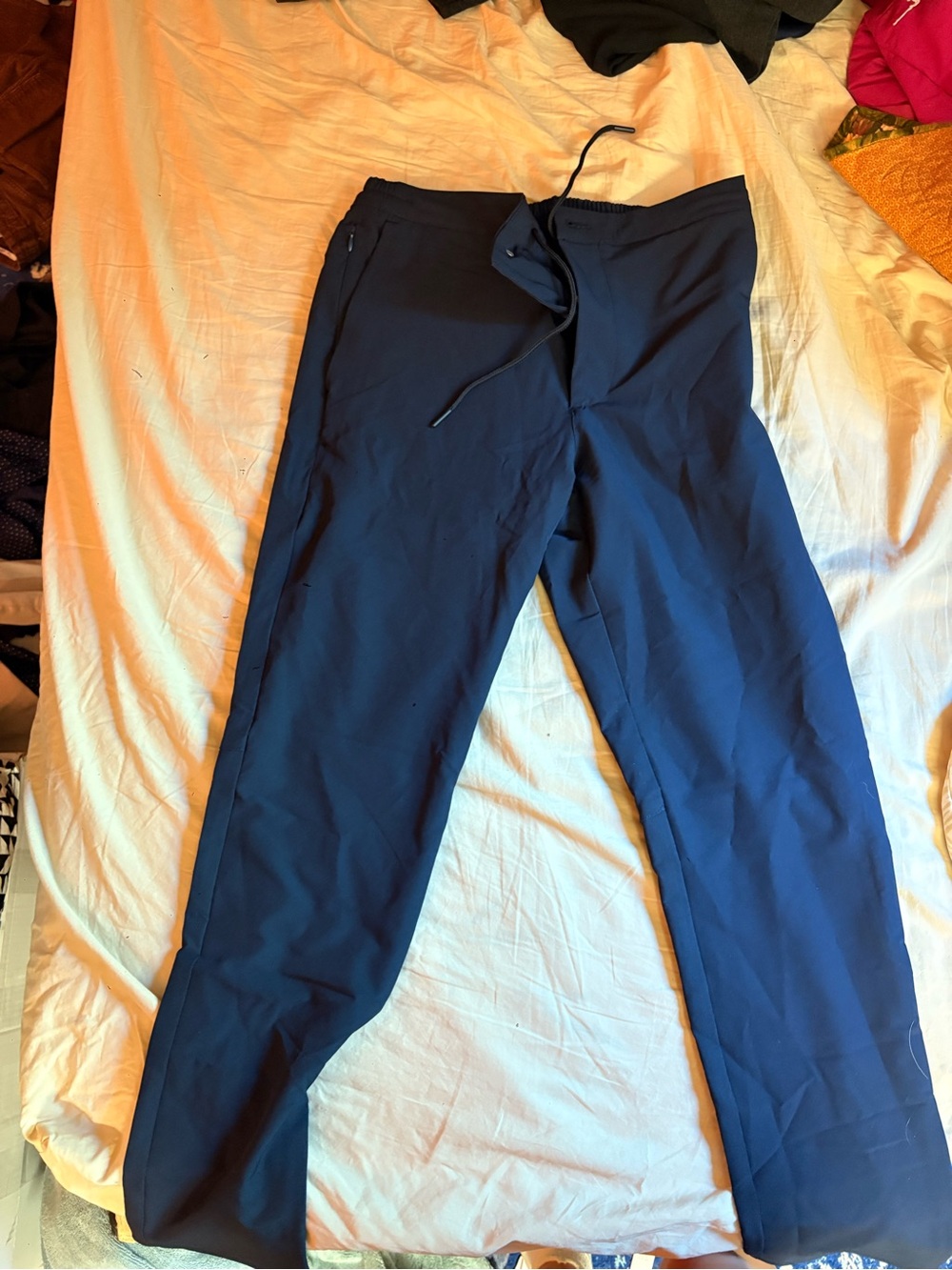Banana Republic Men's Navy Drawstring Joggers
